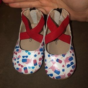 6-12 month Monkey feet ballets-limited